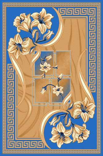 DIANA (Laguna) 28 Синий Коллекция Диана - это традиционное качество ковров, включает в себя как классические, так и абстрактные дизайны.  Цена за м2:
