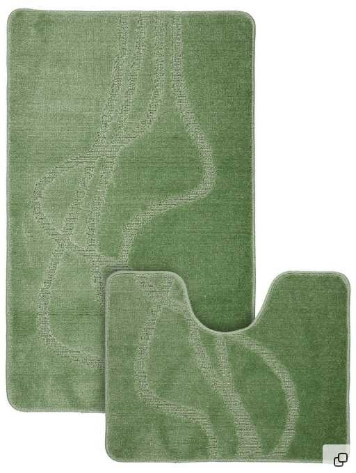 Набор ковриков для ванной Classic №161 Материал: ПолипропиленРазмеры:   60*100 и 50*60Страна:     Турция