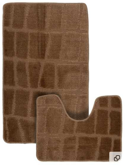 Набор ковриков для ванной Classic №163 Материал: ПолипропиленРазмеры:   60*100 и 50*60Страна:     Турция