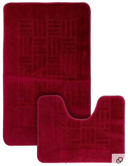 Набор ковриков для ванной Classic №176 Материал: ПолипропиленРазмеры:   60*100 и 50*60Страна:     Турция