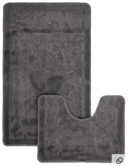 Набор ковриков для ванной Classic №182 Материал: ПолипропиленРазмеры:   60*100 и 50*60Страна:     Турция