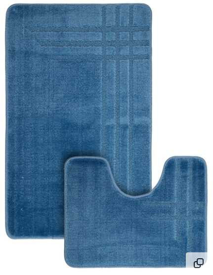 Набор ковриков для ванной Classic №183 Материал: ПолипропиленРазмеры:   60*100 и 50*60Страна:     Турция