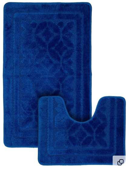 Набор ковриков для ванной Classic №184 Материал: ПолипропиленРазмеры:   60*100 и 50*60Страна:     Турция