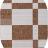 Ковёр VEGAS-S005-CREAM-BROWN-OVAL