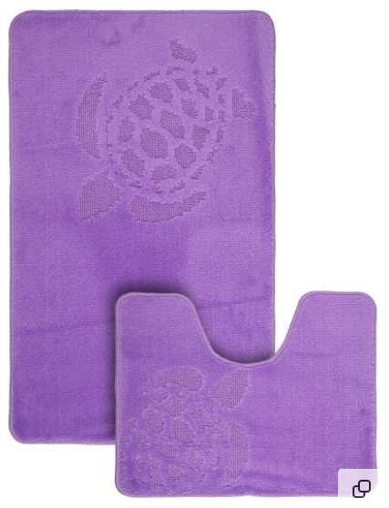 Набор ковриков для ванной Classic №185 Материал: ПолипропиленРазмеры:   60*100 и 50*60Страна:     Турция