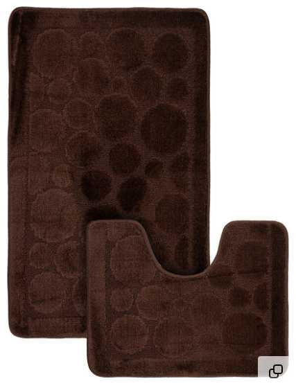 Набор ковриков для ванной Classic №187 Материал: ПолипропиленРазмеры:   60*100 и 50*60Страна:     Турция