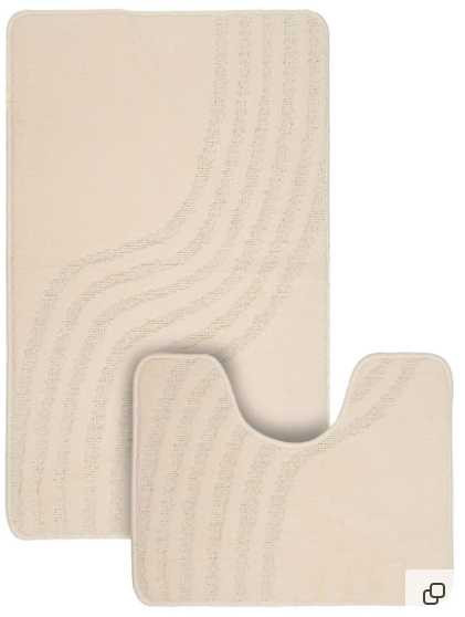 Набор ковриков для ванной Classic №191 Материал: ПолипропиленРазмеры:   60*100 и 50*60Страна:     Турция