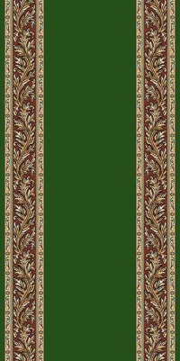 Дорожка ковровая (тканная) Diana 8 Зеленый