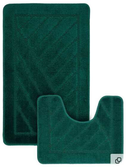 Набор ковриков для ванной Classic №105 Материал: ПолипропиленРазмеры:   60*100 и 50*60Страна:     Турция