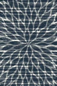 Прямоугольный ковер PLATINUM T626 NAVY-BLUE
