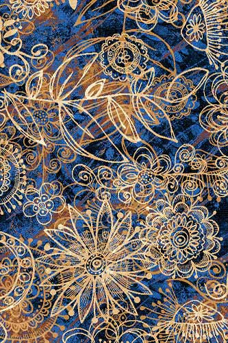 DIANA (Laguna) 17 Синий Коллекция Диана - это традиционное качество ковров, включает в себя как классические, так и абстрактные дизайны.  Цена за м2: