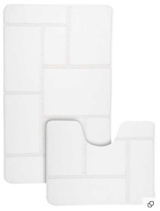 Набор ковриков для ванной Classic №120 Материал: ПолипропиленРазмеры:   60*100 и 50*60Страна:     Турция