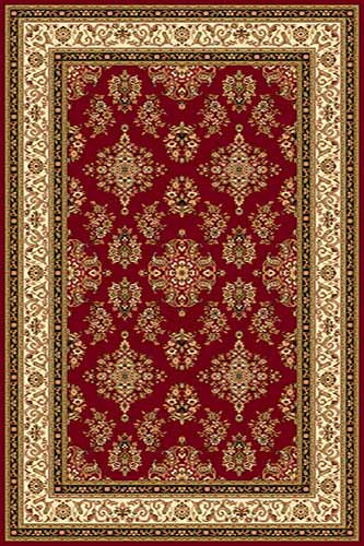 OLIMPOS 4 Красный Коллекция российских ковров «Олимпос» - это разнообразный дизайн и формы.  Высота ворса 11 мм. Количество ворсовых точек на кв.м.: 281600. Состав Хитсэт 100%. Вес м2: 2200 г.  Цена за м2:
