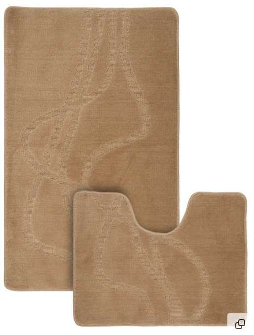 Набор ковриков для ванной Classic №127 Материал: ПолипропиленРазмеры:   60*100 и 50*60Страна:     Турция