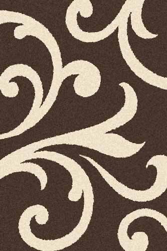 Прямоугольный ковер PLATINUM T644 BROWN-CREAM Российский ковер ПЛАТИНУМ фабрики Меринос T644 BROWN-CREAM Цена указана за 1 квадратный метр