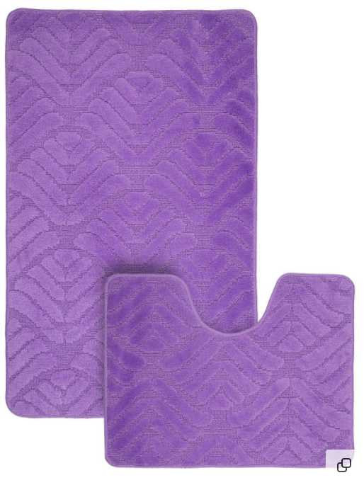 Набор ковриков для ванной Classic №130 Материал: ПолипропиленРазмеры:   60*100 и 50*60Страна:     Турция