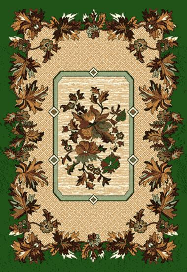 DIANA (Laguna) 12 Зеленый Коллекция Диана - это традиционное качество ковров, включает в себя как классические, так и абстрактные дизайны.  Цена за м2:
