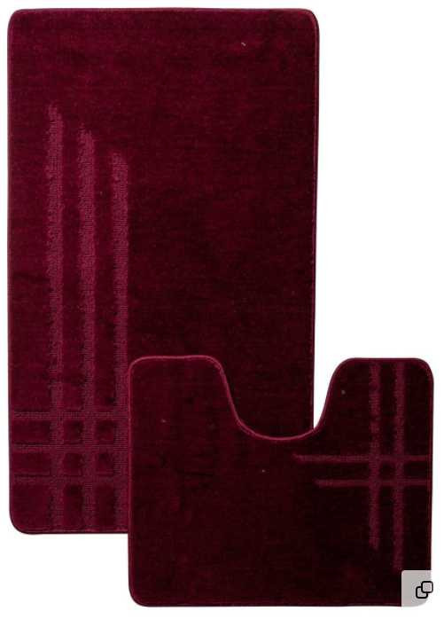 Набор ковриков для ванной Classic №132 Материал: ПолипропиленРазмеры:   60*100 и 50*60Страна:     Турция