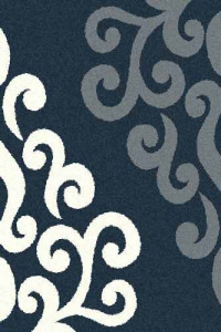 Прямоугольный ковер PLATINUM T628 NAVY