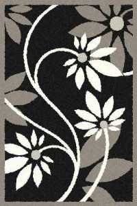 Прямоугольный ковер PLATINUM T629 BLACK