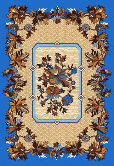 DIANA (Laguna) 12 Синий Коллекция Диана - это традиционное качество ковров, включает в себя как классические, так и абстрактные дизайны.  Цена за м2: