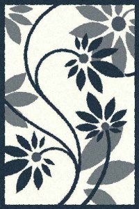 Прямоугольный ковер PLATINUM T629 NATURAL-BLUE