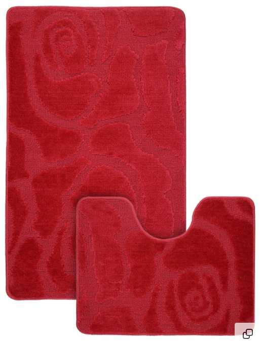 Набор ковриков для ванной Classic №141 Материал: ПолипропиленРазмеры:   60*100 и 50*60Страна:     Турция