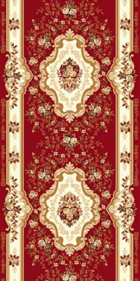 Дорожка ковровая (тканная) Diana 5 Красный