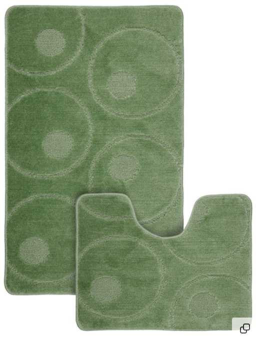 Набор ковриков для ванной Classic №143 Материал: ПолипропиленРазмеры:   60*100 и 50*60Страна:     Турция