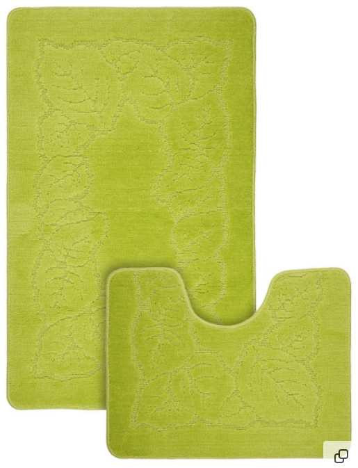 Набор ковриков для ванной Classic №145 Материал: ПолипропиленРазмеры:   60*100 и 50*60Страна:     Турция