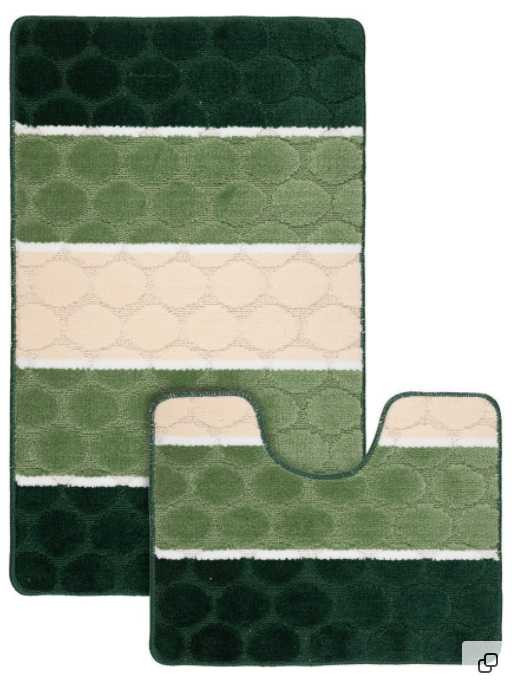 Набор ковриков для ванной Classic №84 Материал: ПолипропиленРазмеры:   60*100 и 50*60Страна:     Турция